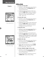 Preview for 50 page of Garmin RINO 110 - Hiking GPS Receiver Owner'S Manual And Reference Manual