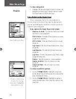 Preview for 54 page of Garmin RINO 110 - Hiking GPS Receiver Owner'S Manual And Reference Manual