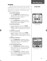 Preview for 69 page of Garmin RINO 110 - Hiking GPS Receiver Owner'S Manual And Reference Manual