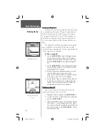 Preview for 42 page of Garmin RINO120 Owner'S Manual And Reference Manual