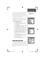 Preview for 45 page of Garmin RINO120 Owner'S Manual And Reference Manual