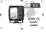 Preview for 1 page of Garmin Sounder GPSMAP 135 Owner'S Manual