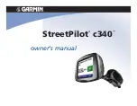 Garmin SPC340 Owner'S Manual preview