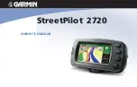 Garmin Street Pilot 2720 Owner'S Manual preview