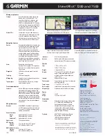 Предварительный просмотр 2 страницы Garmin StreetPilot 7200 Specifications