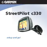 Garmin StreetPilot c330 User Manual preview