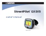 Garmin StreetPilot I2 - Automotive GPS Receiver Owner'S Manual preview