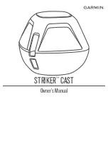 Garmin STRIKER CAST Owner'S Manual preview