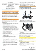 Preview for 1 page of Garmin STRIKER PLUS 4 ICE FISHING BUNDLE Installation Instructions