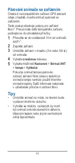 Предварительный просмотр 45 страницы Garmin tempe Instructions Manual