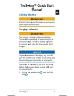 Preview for 6 page of Garmin TruSwing Quick Start Manual