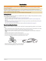 Предварительный просмотр 5 страницы Garmin VARIA ERTL616 Owner'S Manual