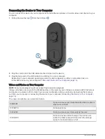 Предварительный просмотр 20 страницы Garmin VARIA RCT715 Owner'S Manual