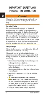 Preview for 4 page of Garmin VARIA RVR315 Quick Start Manual