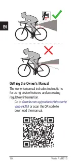 Preview for 12 page of Garmin VARIA RVR315 Quick Start Manual