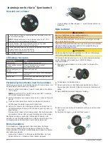 Предварительный просмотр 20 страницы Garmin Varia Remote User Manual