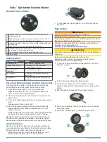 Предварительный просмотр 22 страницы Garmin Varia Remote User Manual