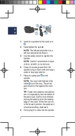 Preview for 4 page of Garmin Vector 2 Quick Start Manual