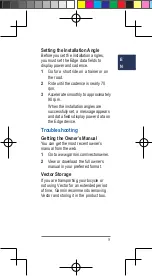 Preview for 9 page of Garmin Vector 2 Quick Start Manual