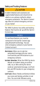 Preview for 8 page of Garmin VENU SQ MUSIC Quick Start Manual