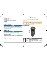 Preview for 6 page of Garmin VHF 315 Series Quick Start Manual