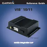 Preview for 1 page of Garmin VIB 10 Reference Manual