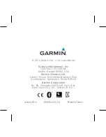 Preview for 75 page of Garmin VIRB Series Quick Start Manual