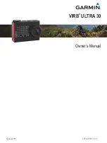 Garmin VIRB Ultra 30 Owner'S Manual preview