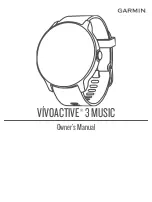 Garmin VIVOACTIVE 3 MUSIC Owner'S Manual preview