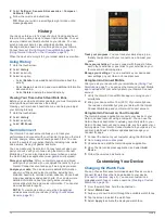 Предварительный просмотр 18 страницы Garmin VIVOACTIVE 3 MUSIC Owner'S Manual