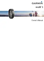 Garmin vivofit 3 User Manual preview