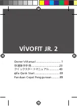 Preview for 1 page of Garmin VIVOFIT JR. 2 Owner'S Manual