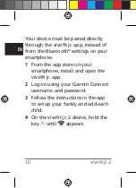 Preview for 12 page of Garmin VIVOFIT JR. 2 Owner'S Manual