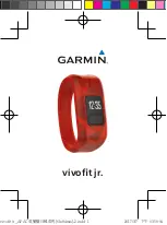 Garmin VIVOFIT JR. Owner'S Manual preview