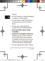 Preview for 7 page of Garmin VIVOFIT JR. Owner'S Manual