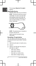 Предварительный просмотр 8 страницы Garmin VIVOMOVE 3 Quick Start Manual