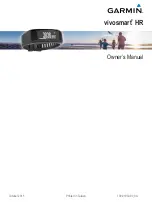 Garmin vivosmart HD Owner'S Manual preview