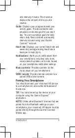 Preview for 3 page of Garmin vívosmart HR Quick Start Manual