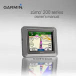 Garmin Z?mo 200 series Owner'S Manual предпросмотр