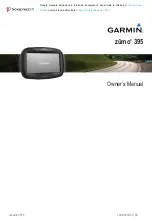 Garmin zumo 395LM Owner'S Manual preview