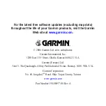 Предварительный просмотр 70 страницы Garmin Zumo 550 - Motorcycle GPS Receiver Owner'S Manual