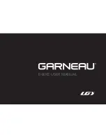 Garneau e-URBANIA User Manual preview