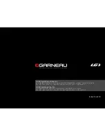 Preview for 12 page of Garneau LUXOR ELITE User Manual