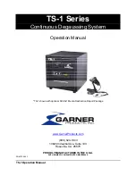 Garner TS-1 Series Operation Manual preview