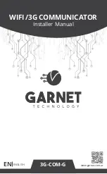 Garnet 3G-COM-G Installer Manual preview