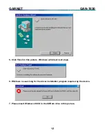 Preview for 14 page of Garnet GAN-1030 User Manual