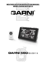 GARNI 560 EASY II Instruction Manual preview