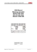 Preview for 1 page of GARO GDA2K-400 KNX Manual