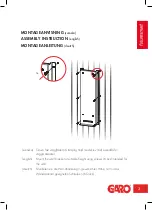 Preview for 3 page of GARO LS4 Wallmounted Assembly Instruction Manual