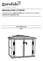 garofalo BOX URBAN 100 User Manual предпросмотр